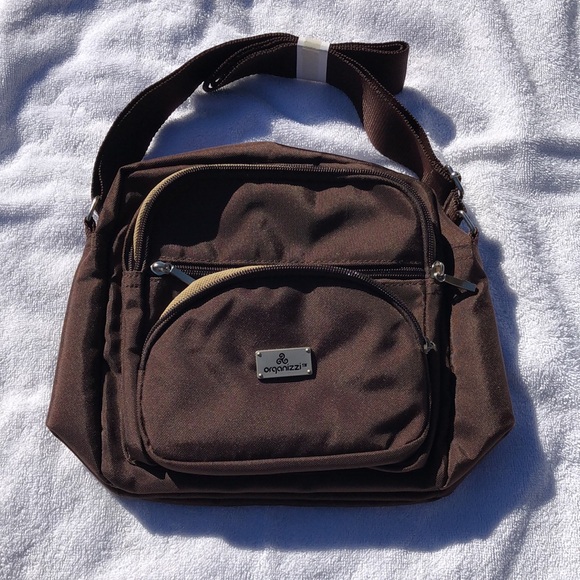 Organizzi RFID Satchel Handbags, Brown, NWOT - Picture 4 of 15